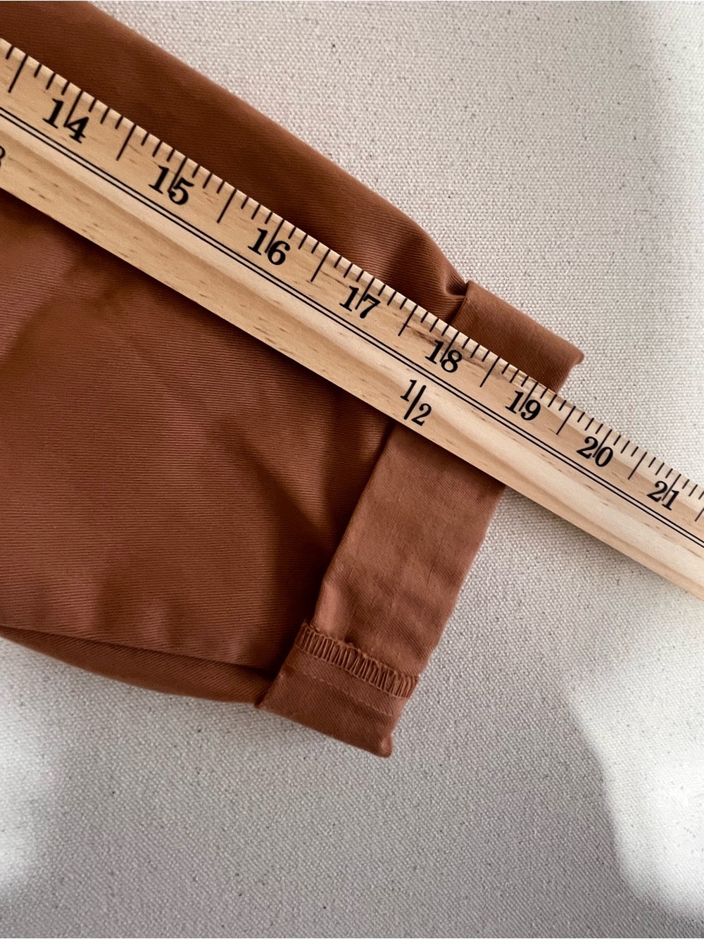 Textured Button-Front Jean Jacket in Rust - Picture 8 of 10